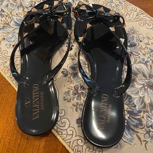Valentino Garavani Rockstud Jelly Sandals